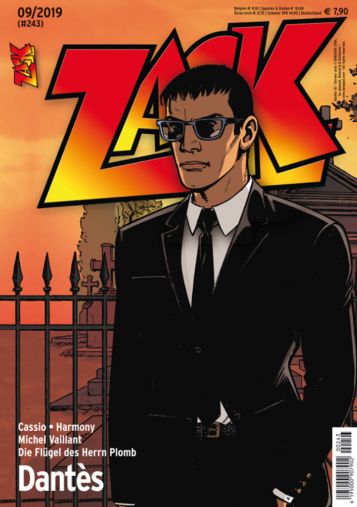UNGELESEN Comic Zack 09/2019 Nr.243  NEU 