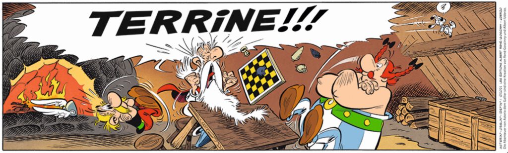 Detail aus Asterix 39 - Terrine