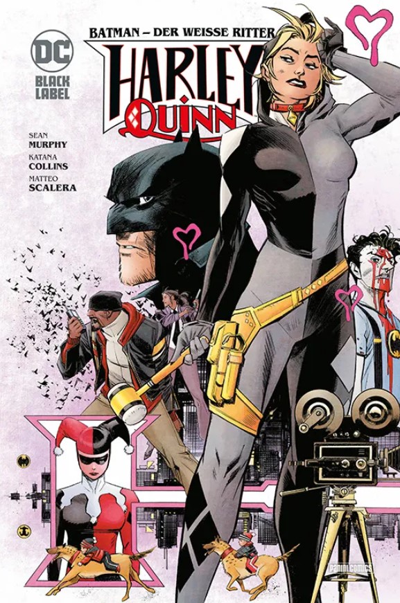 Batman Der Weisse Ritter Harley Quinn Cover VZA
