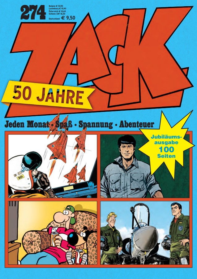 50 Jahre ZACK - Cover ZACK 274
