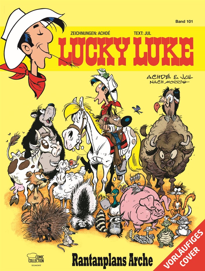 vorläufiges Cover Lucky Luke 101