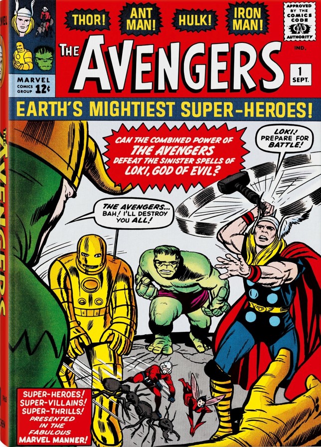 Cover Lee/Kirby – Avengers Vol. 1 1963 - 1965