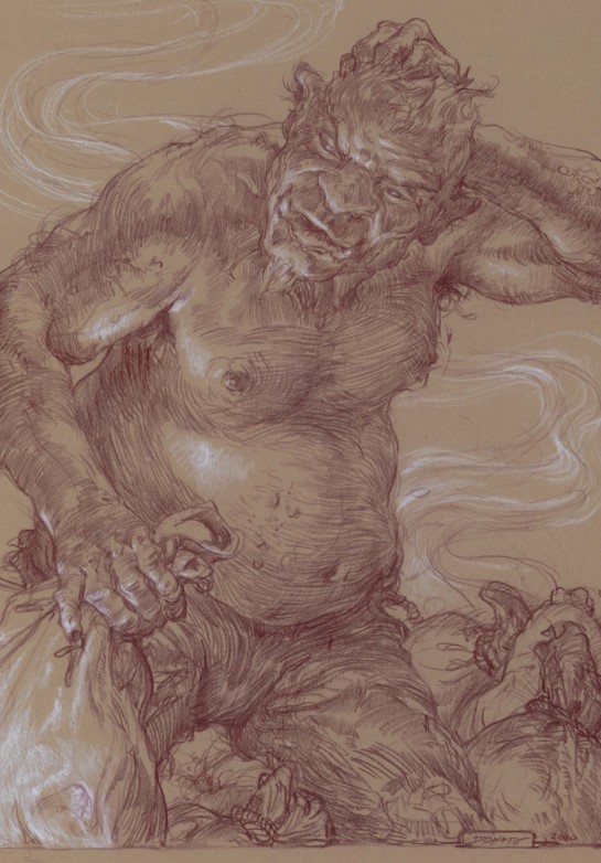 Troll from Giancola - Mittelerde