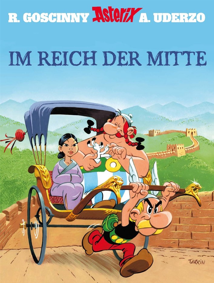 vorläufiges Cover Asterix Im Reich der Mitte
