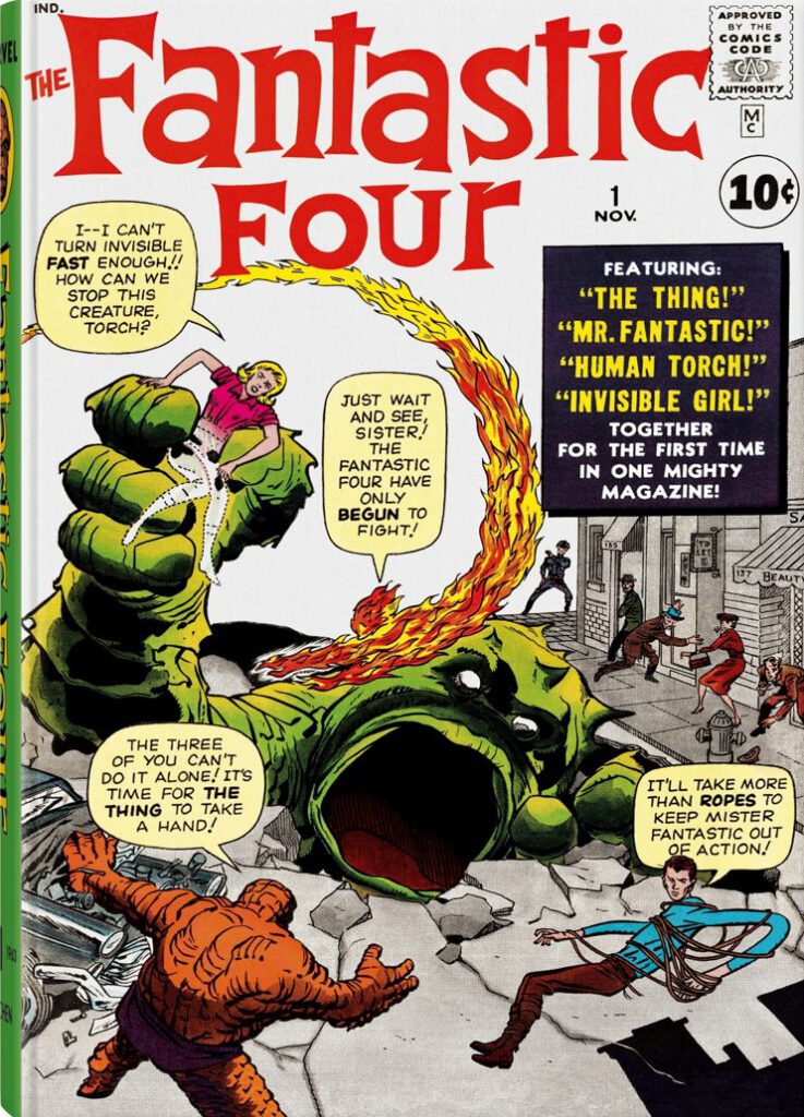 Cover Marvel Comics Library. Fantastic Four. Vol 1. 1961 - 1963