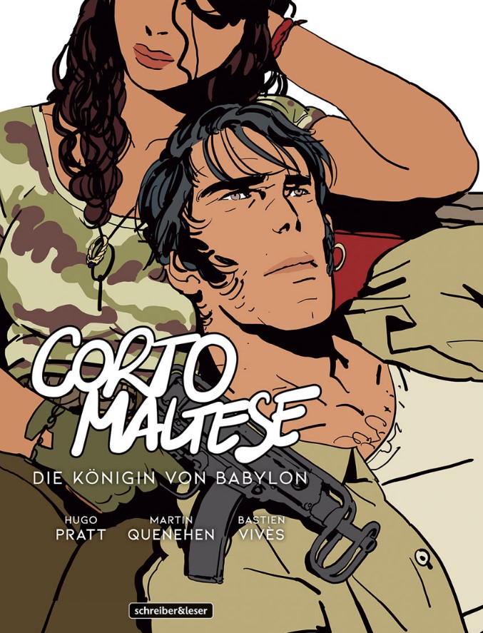Cover Corto Maltese - Königin von Babylon
