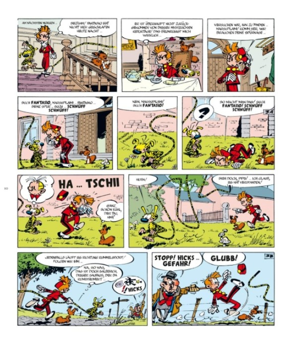 Spirou Deluxe Liliput Trick page 10