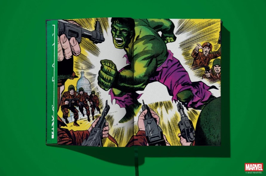 double page image from Taschen Marvel Comics Library Hulk Vol. 1