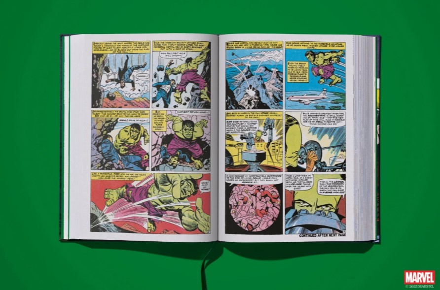 Comic page within Taschen Marvel Comics Library Hulk Vol. 1
