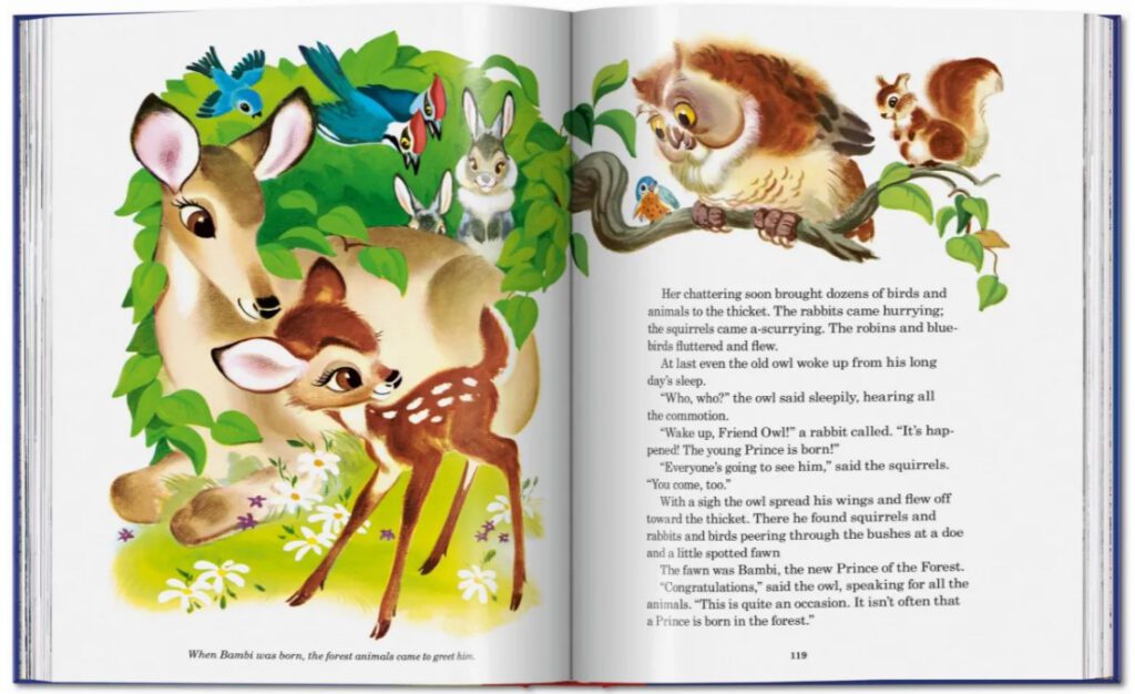 Disney's Children's Classics page "Bambi"