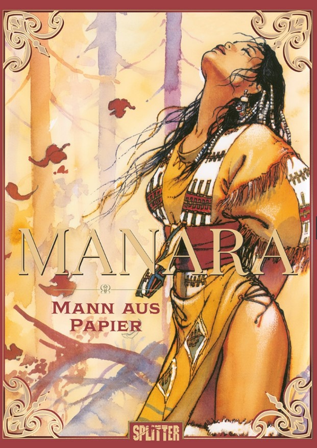 Cover Manara Mann aus Papier