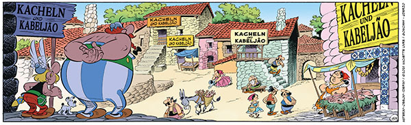 Panel aus Asterix 41