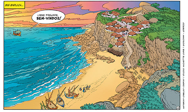 Panel aus Asterix 41