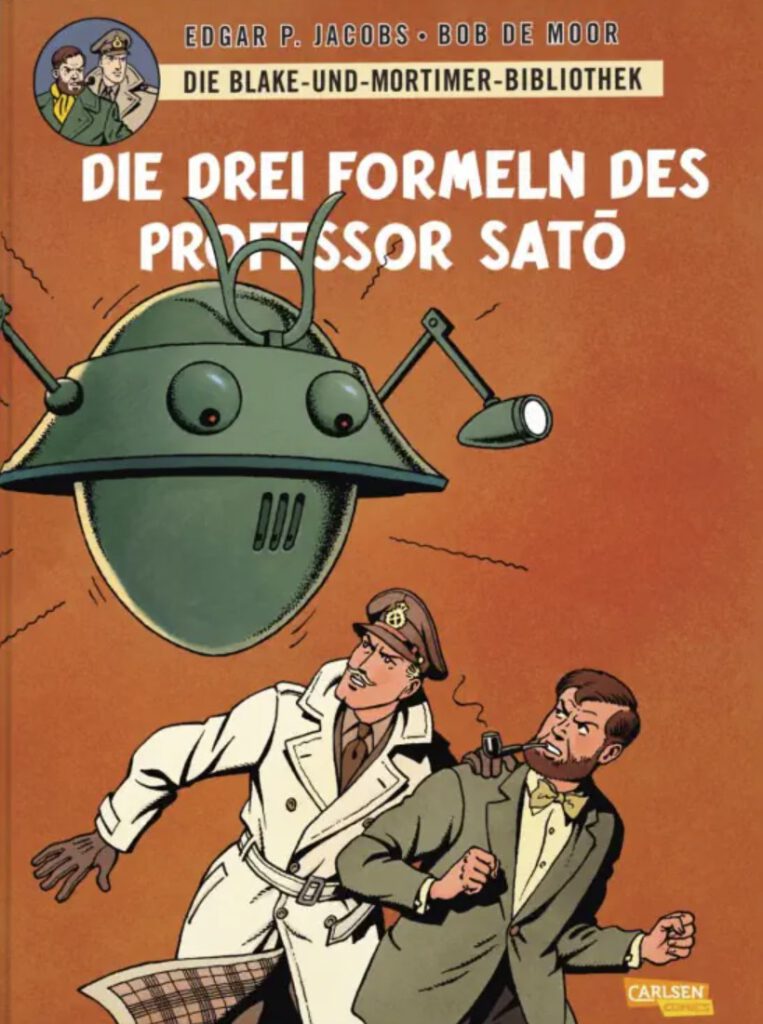 Cover Die drei Formeln des Professor Sato