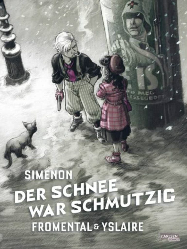Cover Simenon - Der Schnee war schmutzig