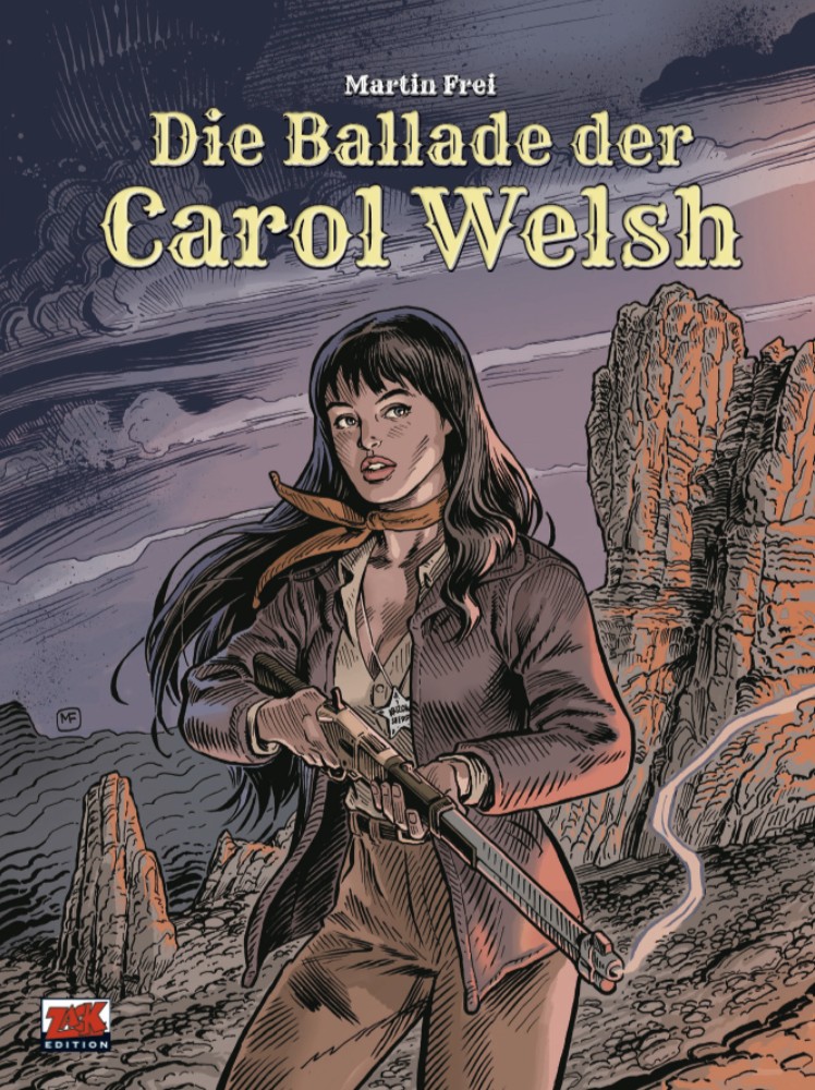 Cover Ballade der Carol Welsh Gesamtausgabe 1