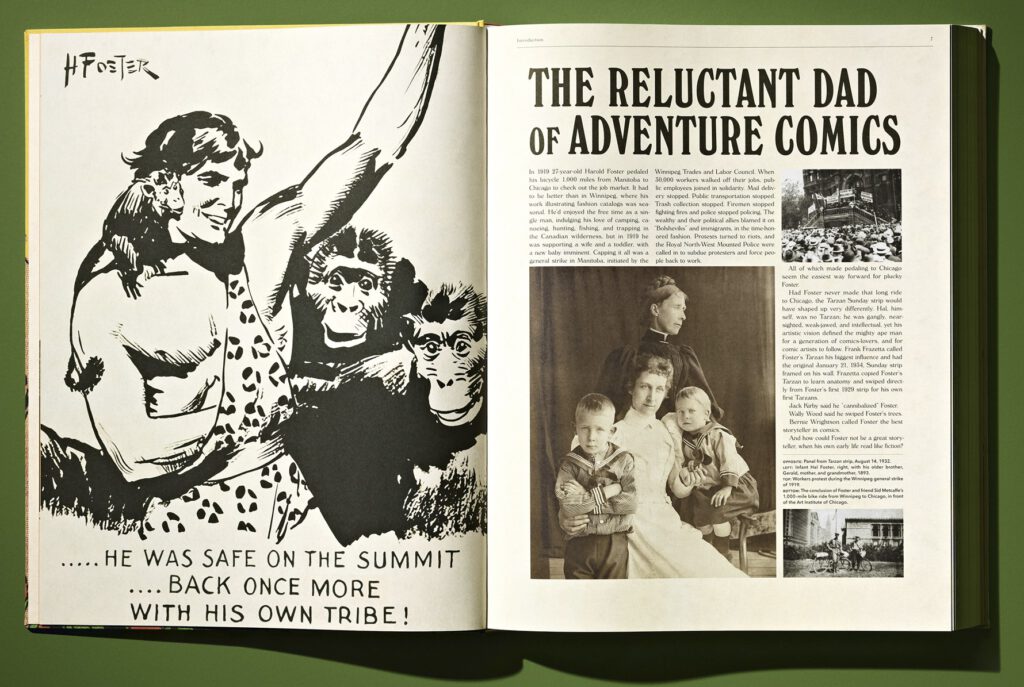 Hal Foster's Tarzan - Secondary content