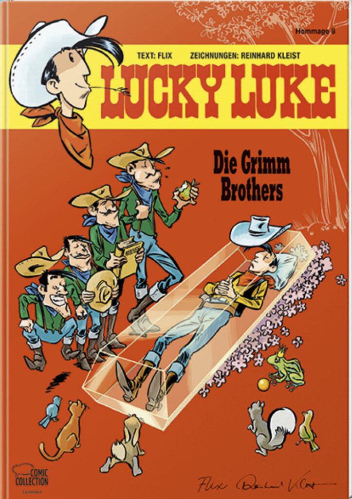Cover Lucky Luke Hommage 8