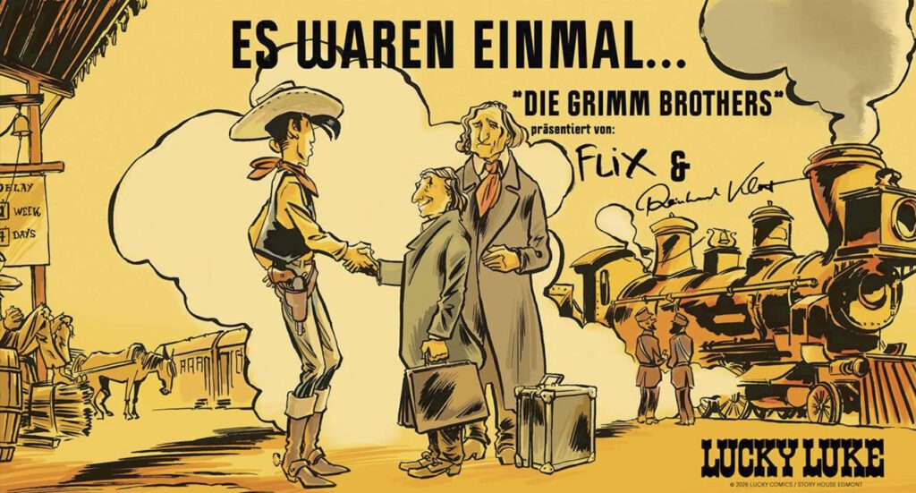 Werbung für Lucky Luke Hommage 8