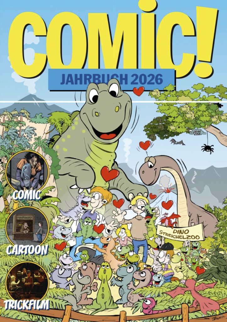 Cover ICOM COMIC! Jahrbuch 2026