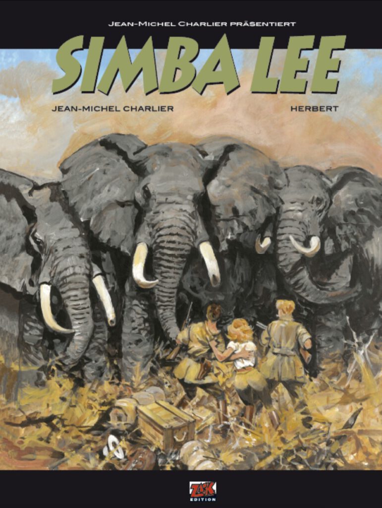 Cover Jean-Michel Charlier präsentiert - Simba Lee