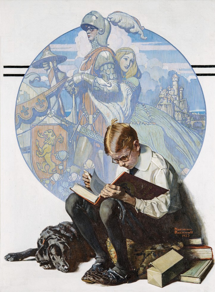 Lucas Museum of Narrative Art drawing from Rockwell